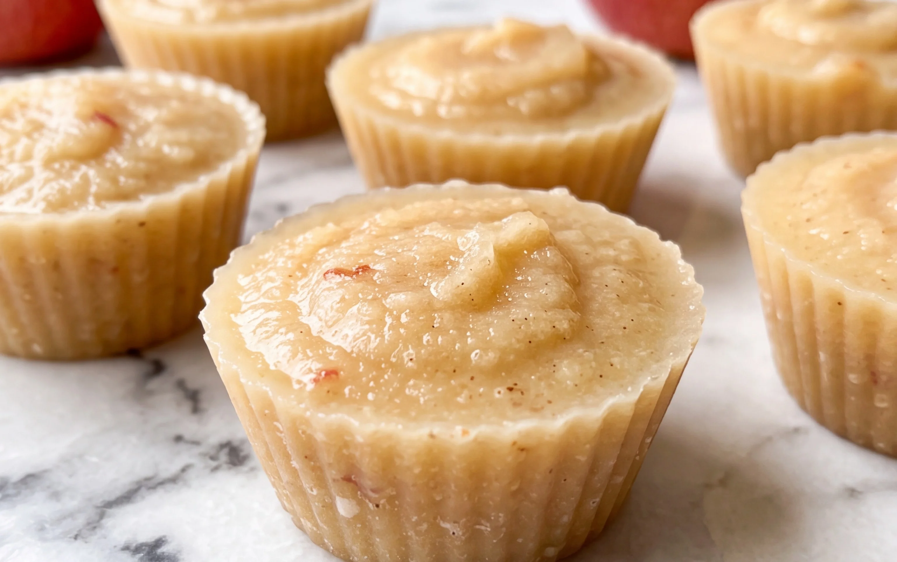 Easy Frozen Applesauce Snack For Kids