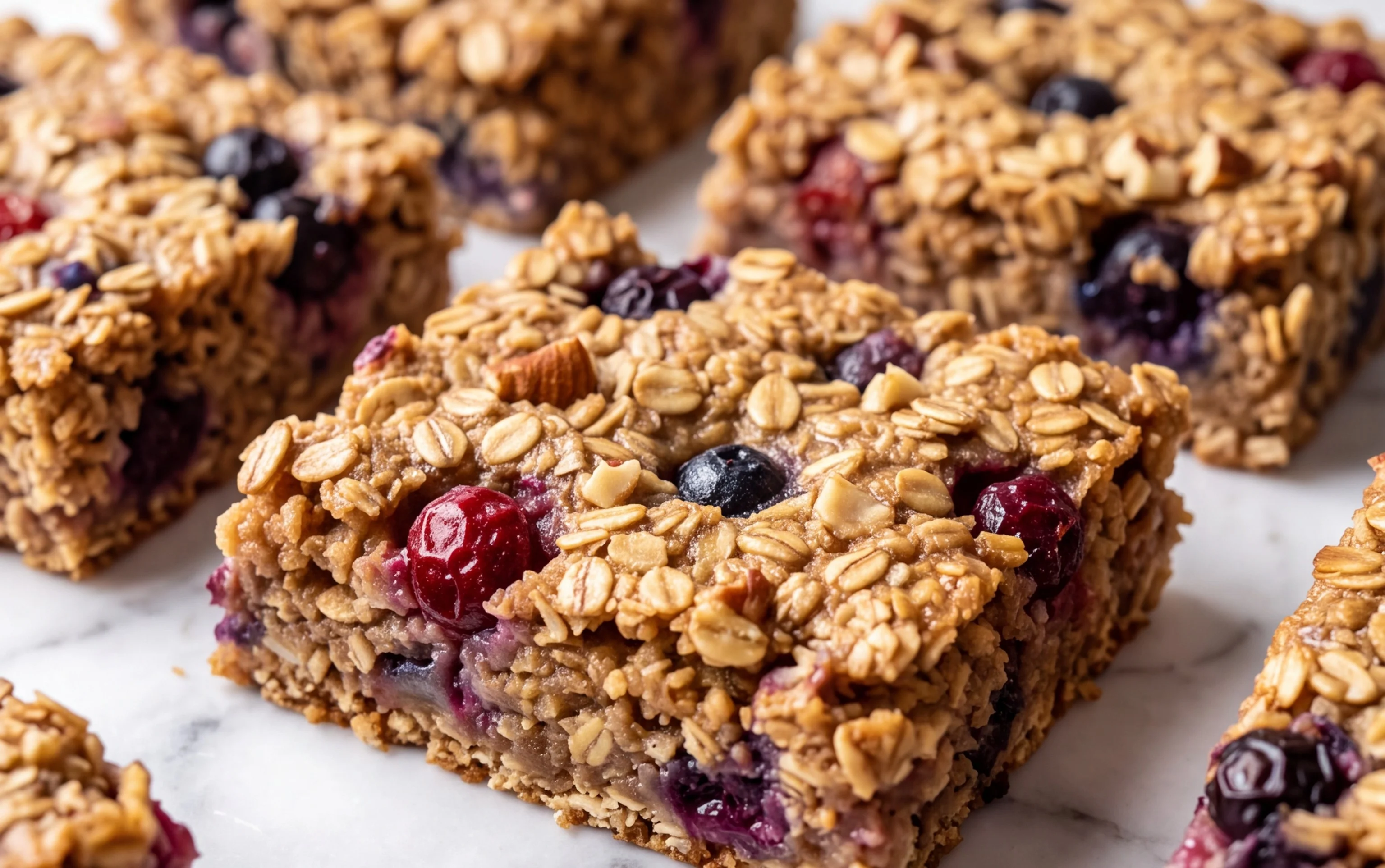 Healthy Baked Oatmeal Bars Easy Recipe