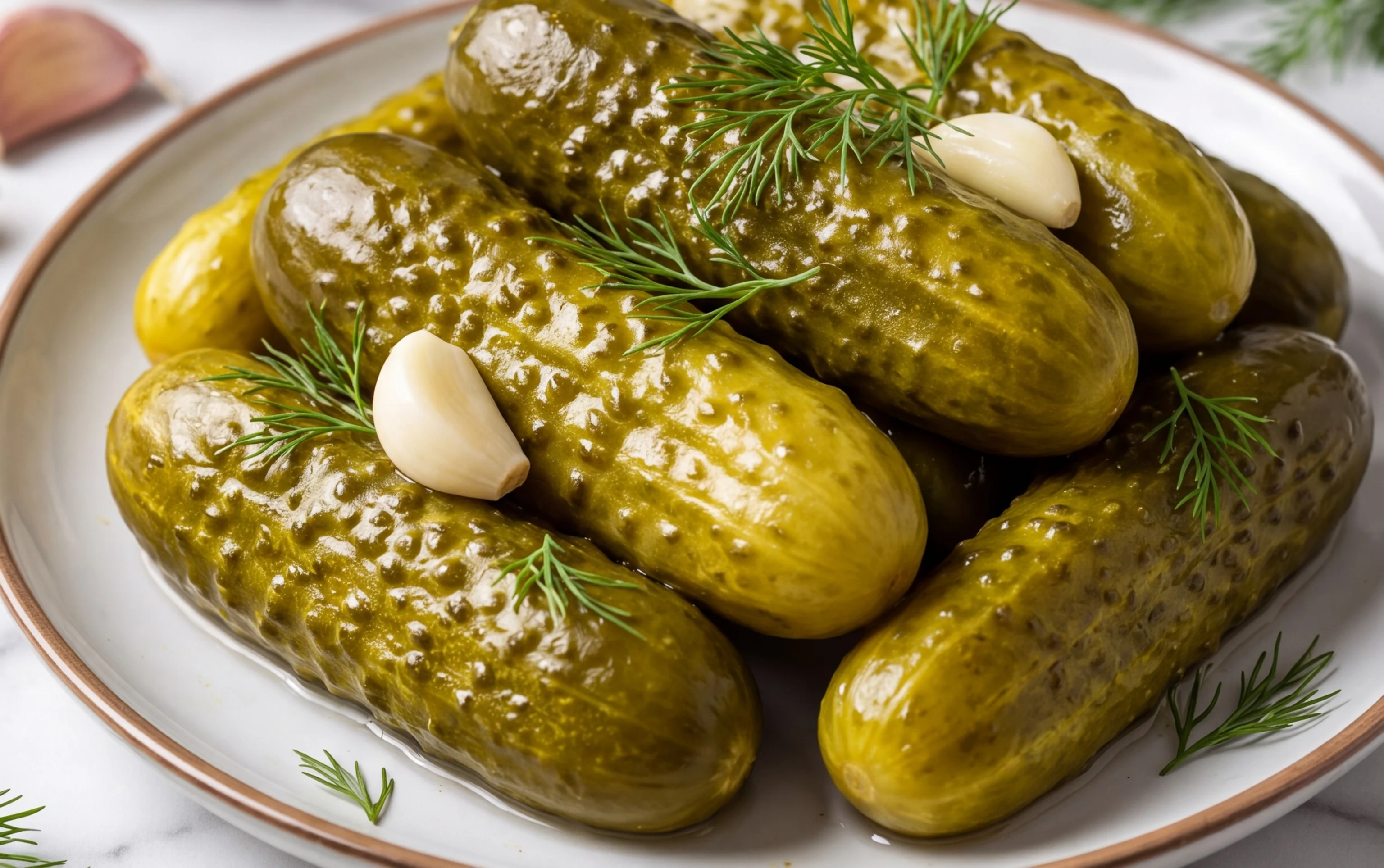 How to Make Refrigerator Garlic Dill Pickles